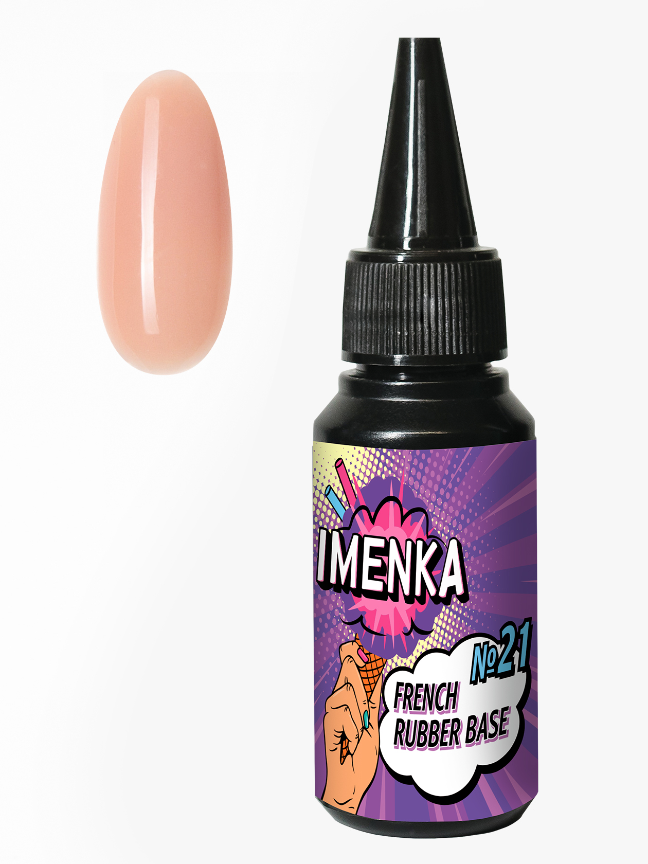 Камуфлирующая база Imenka 021, 50мл
