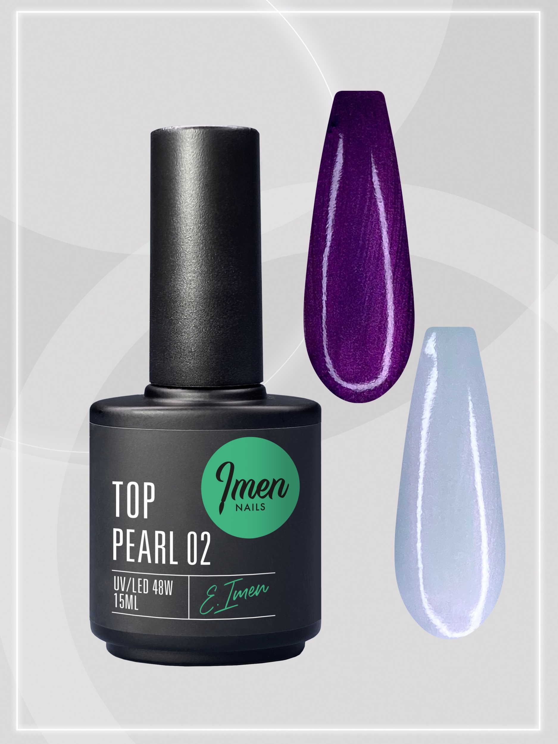 Top Pearl 02 (топ перламутровый 02) Imen, 15мл