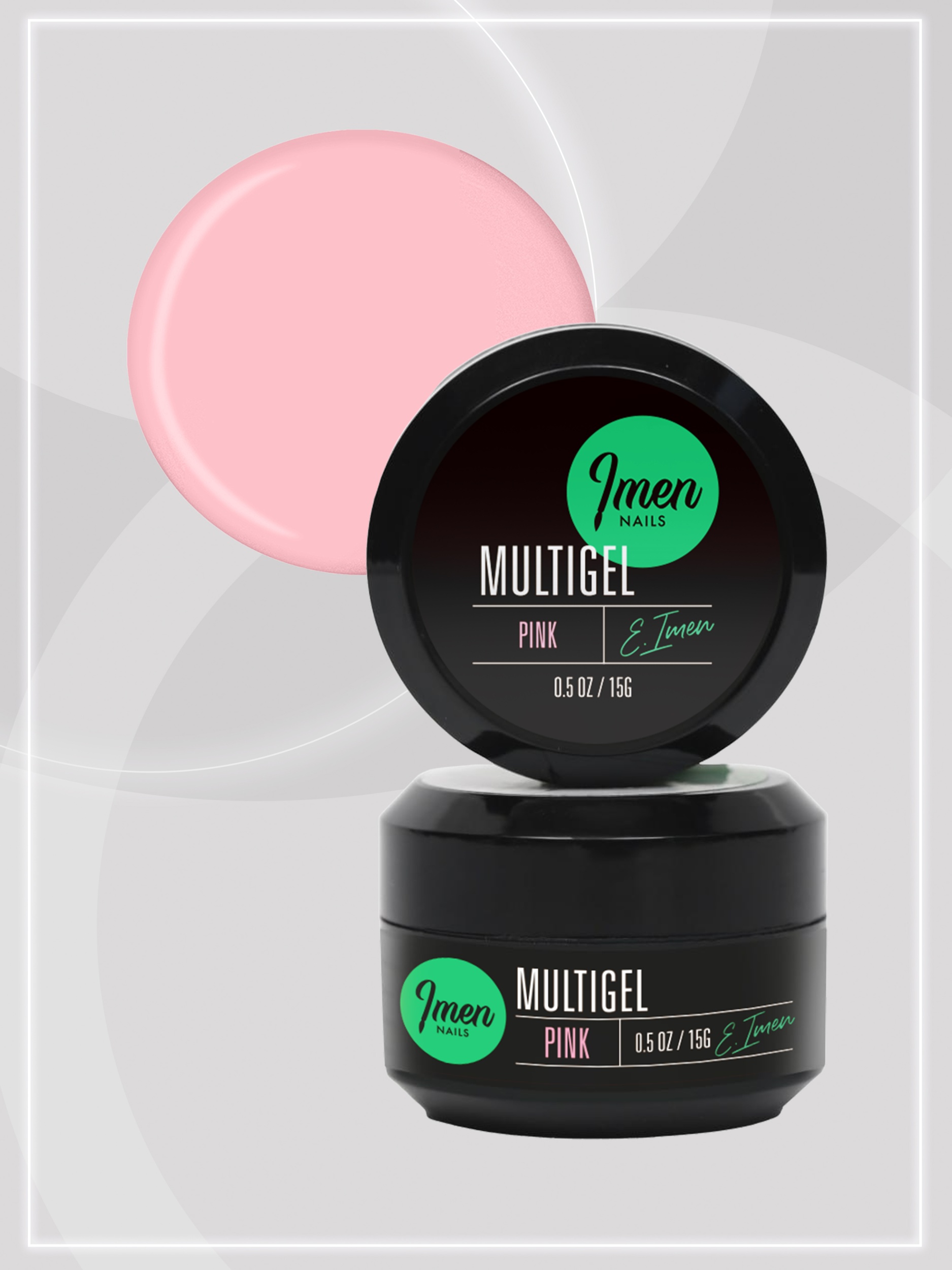 Multigel Pink Мультигель (розовый) Imen, 15гр БАНКА