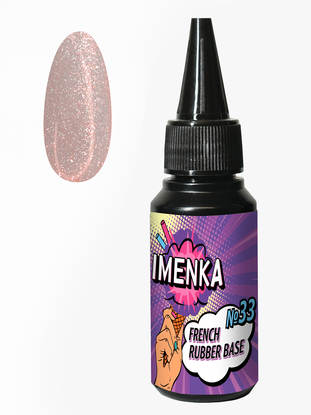 Камуфлирующая база Imenka 033, 50мл