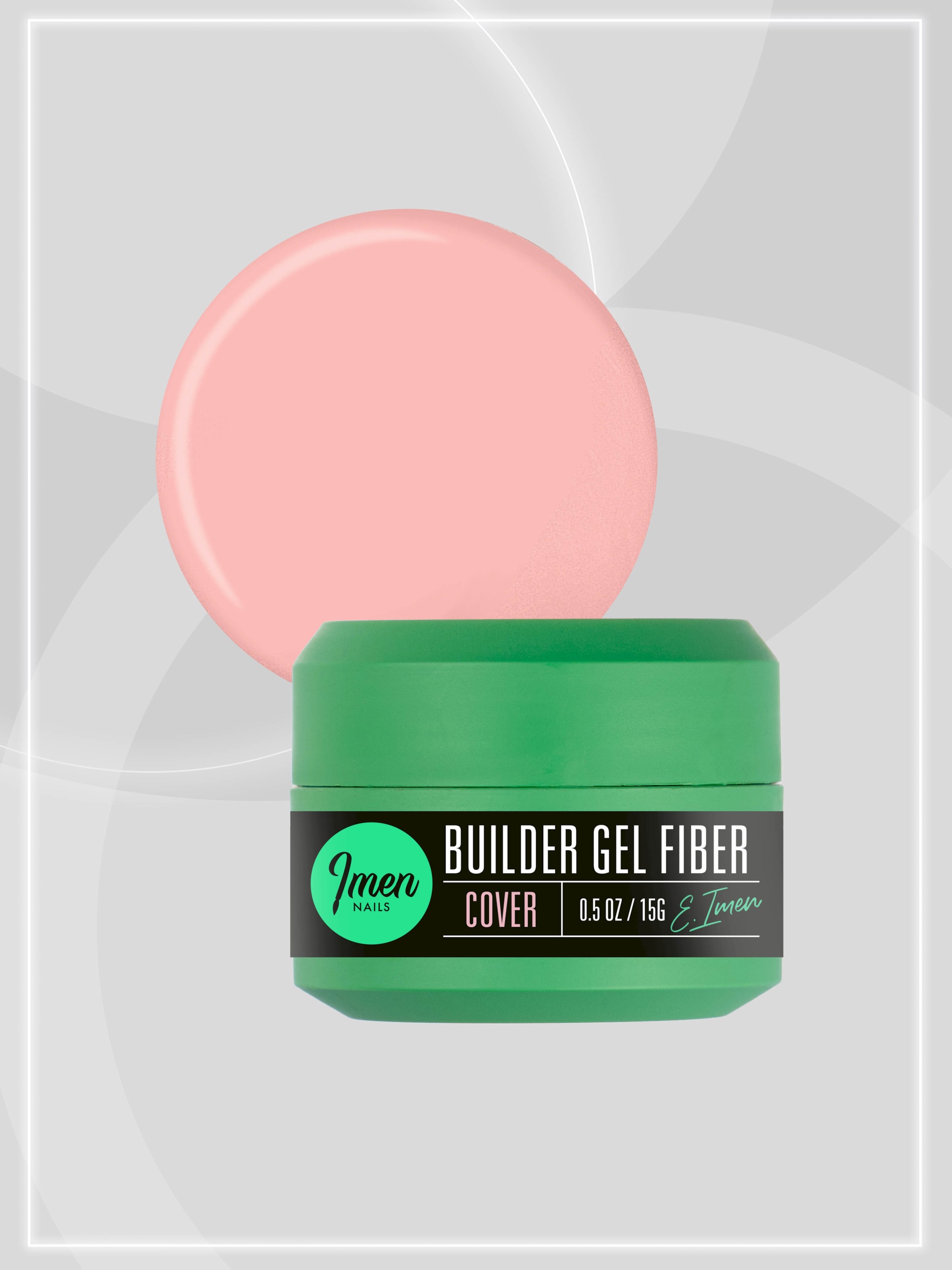 Fiber gel Cover (камуфляж), 15гр