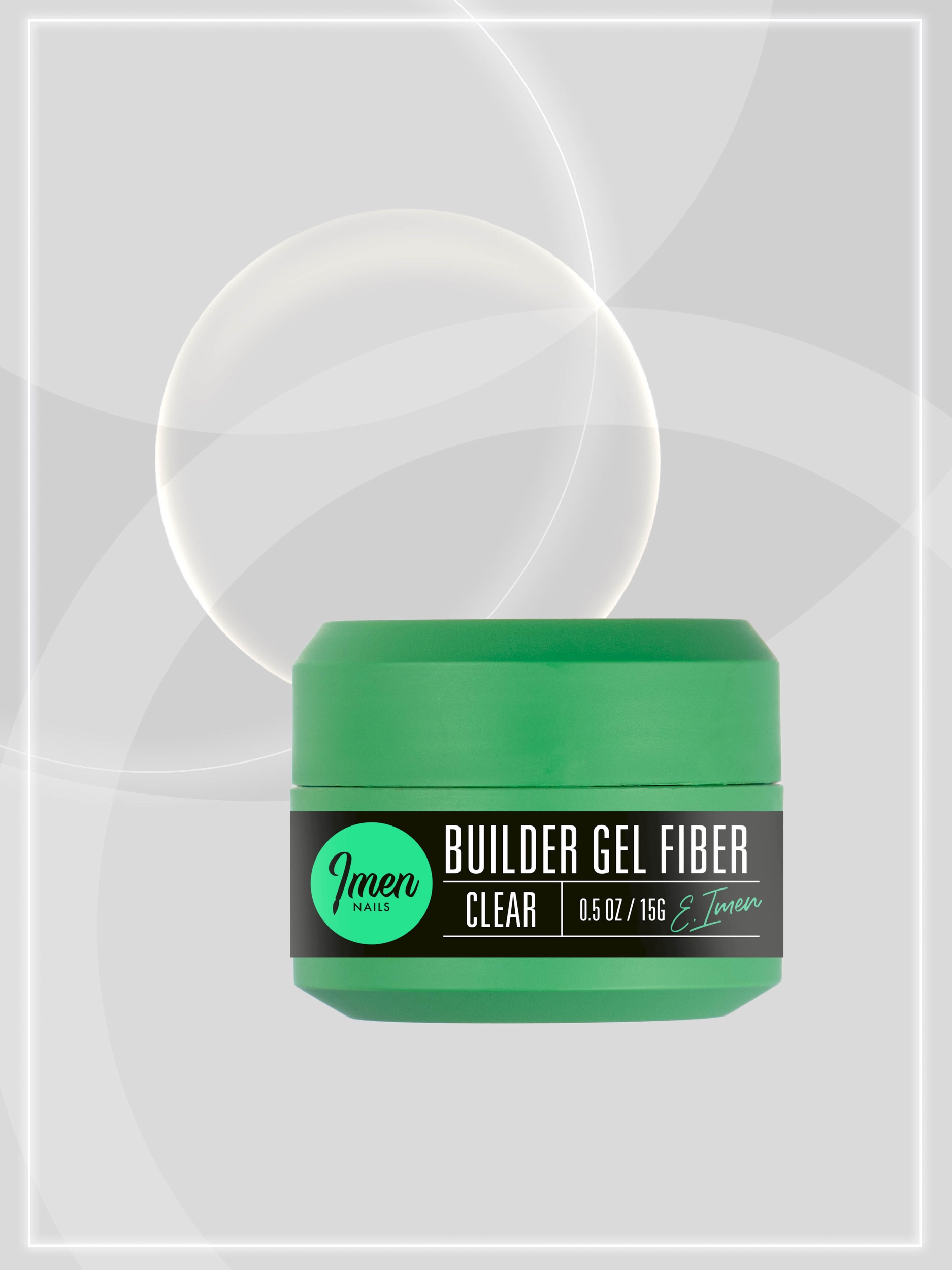 Fiber gel Clear (прозрачный), 15гр
