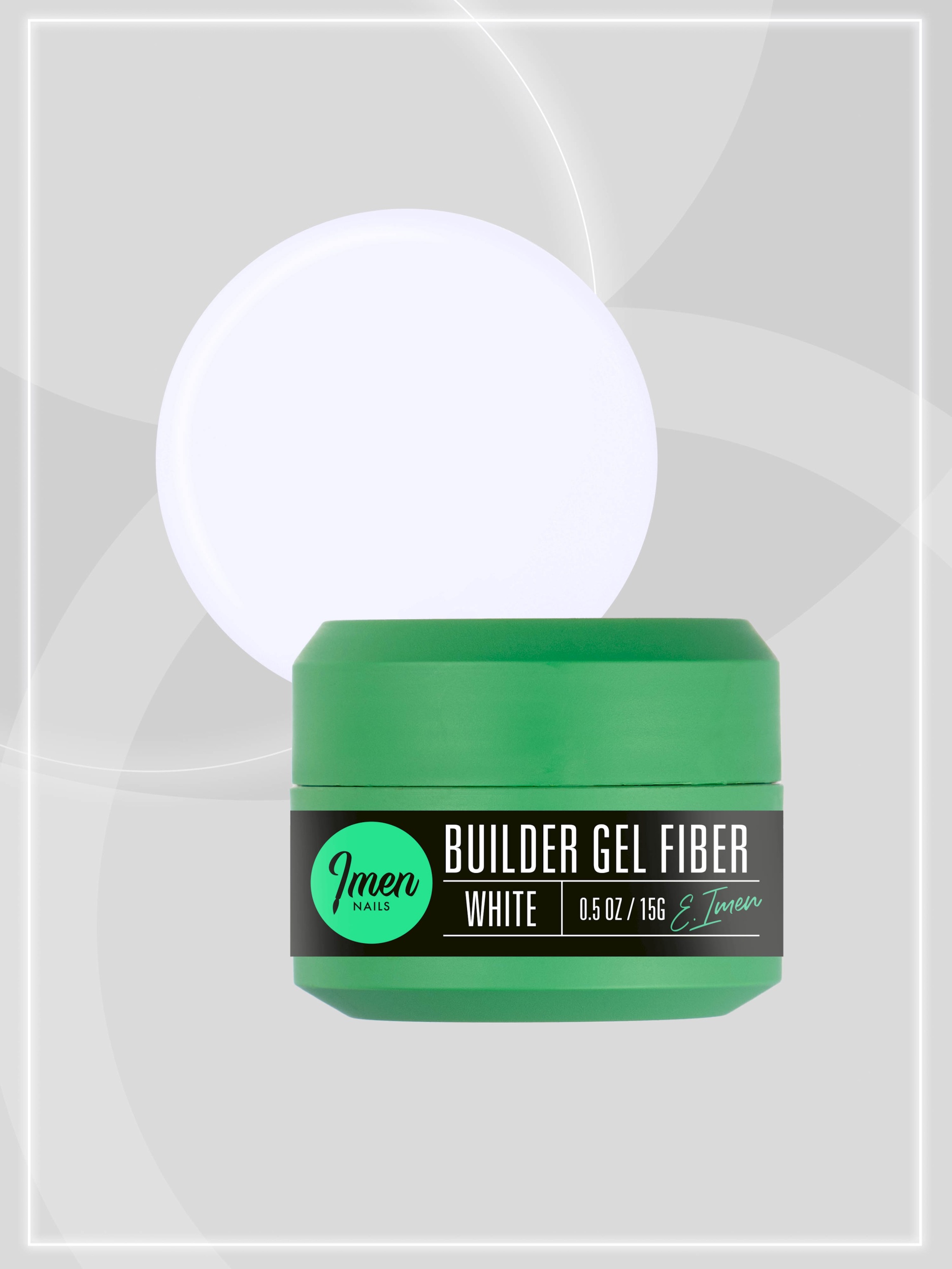 Fiber gel White (белый), 15гр