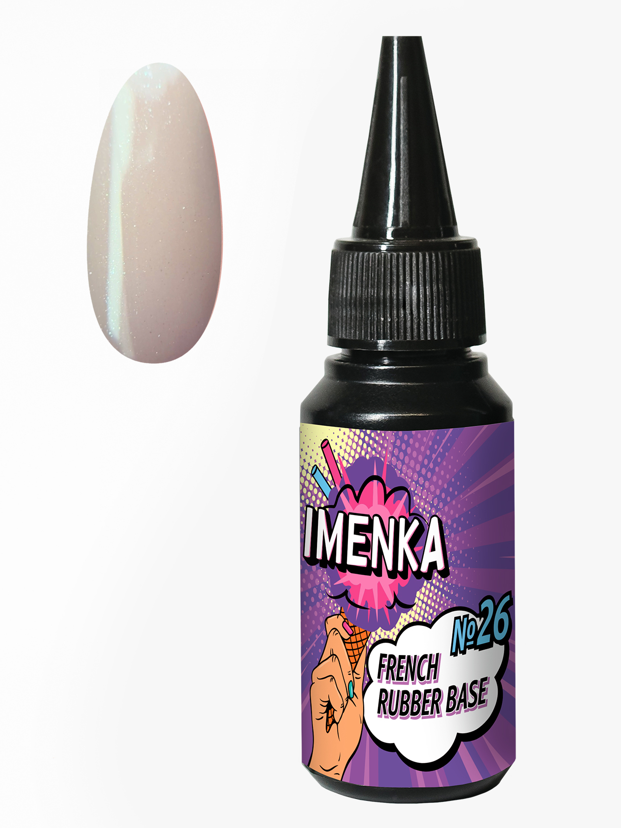 Камуфлирующая база Imenka 026, 50мл